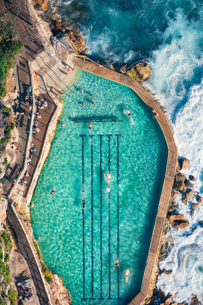 Bronte Pool Sydney Aerial - DT207